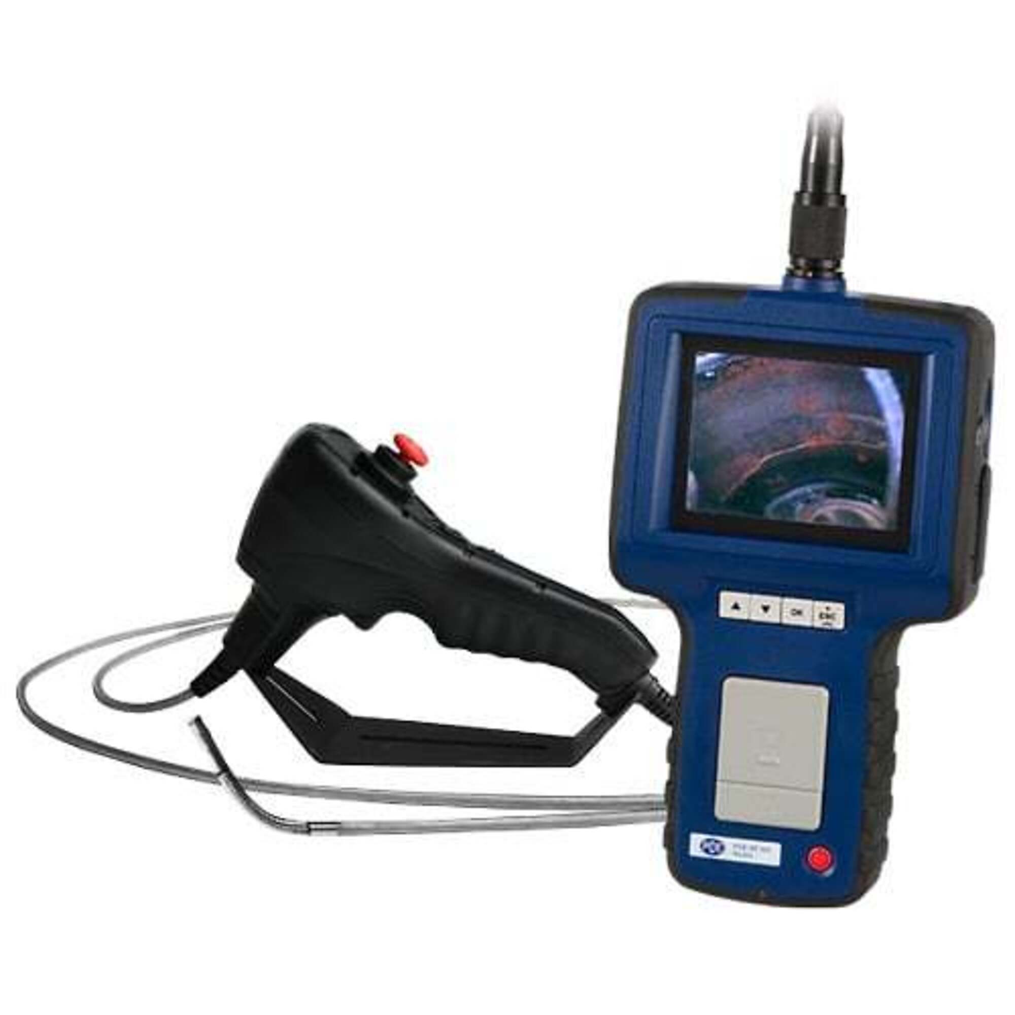 PCE Four-Way Articulating Videoscope — Waterproof Camera Head, 5 LED Lights, Model# PCE-VE 370HR3